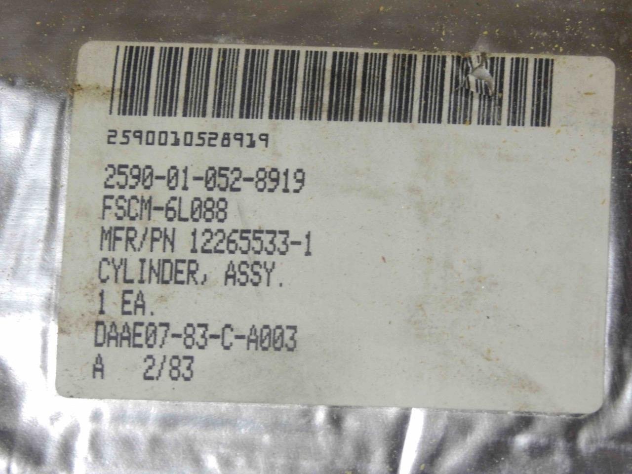 #221 DRS Hydraulic Cylinder Actuator Stroke 8" 3000 PSI Bore 3-¾" - NEW - Image 2