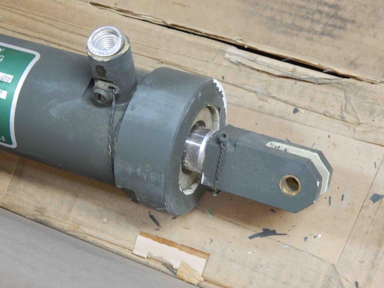 #221 DRS Hydraulic Cylinder Actuator Stroke 8" 3000 PSI Bore 3-¾" - NEW - Image 5