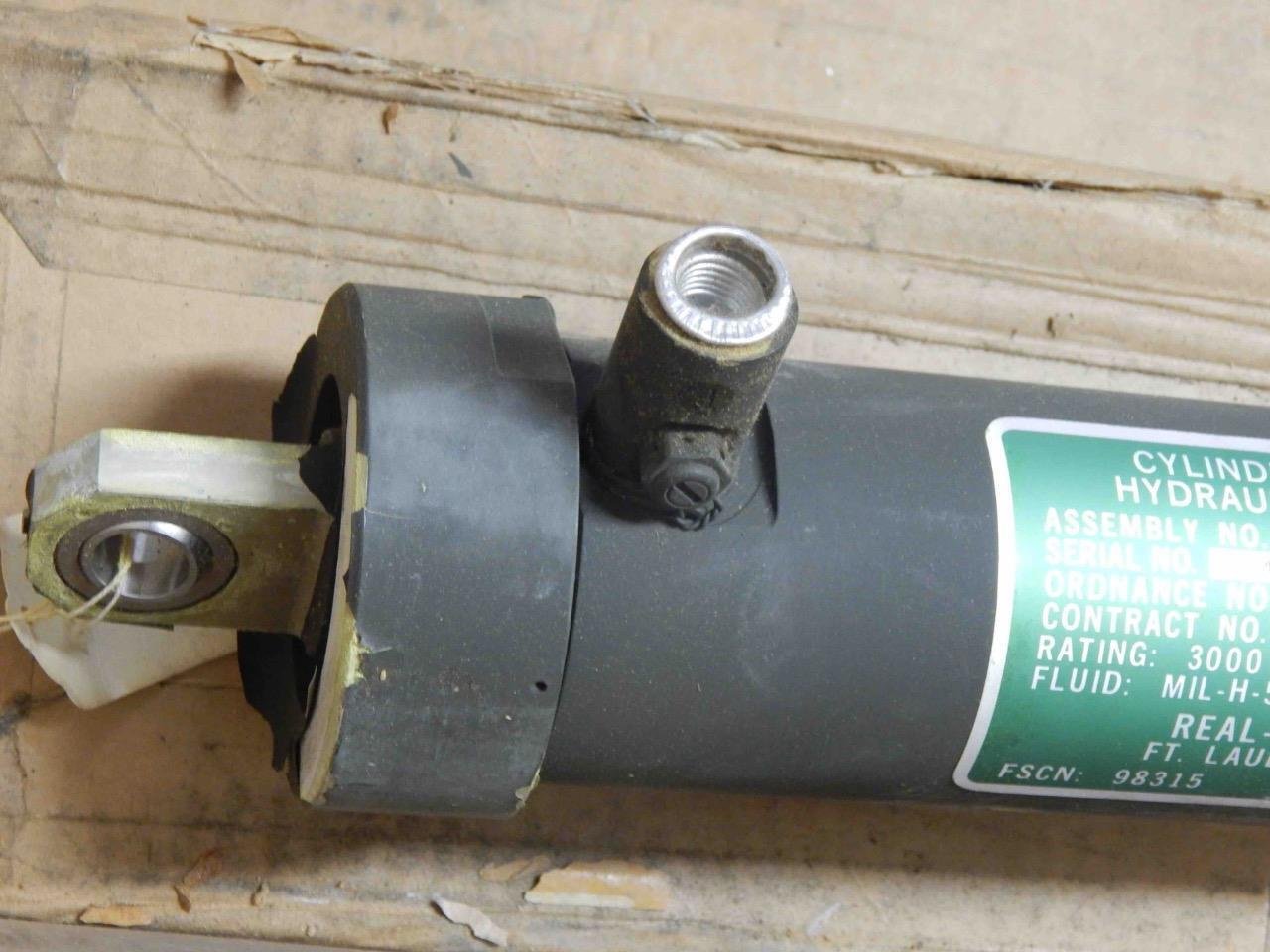 #221 DRS Hydraulic Cylinder Actuator Stroke 8" 3000 PSI Bore 3-¾" - NEW - Image 6