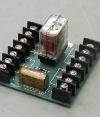 #231 Relcon 120Vac R15-2-0 Rev 1 Circuit Board Drive Base Relay Module