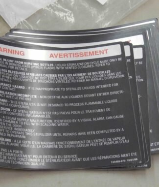 #244 LOT of 15 Warning Sign P134468-870 610-99-031 NEW - no box