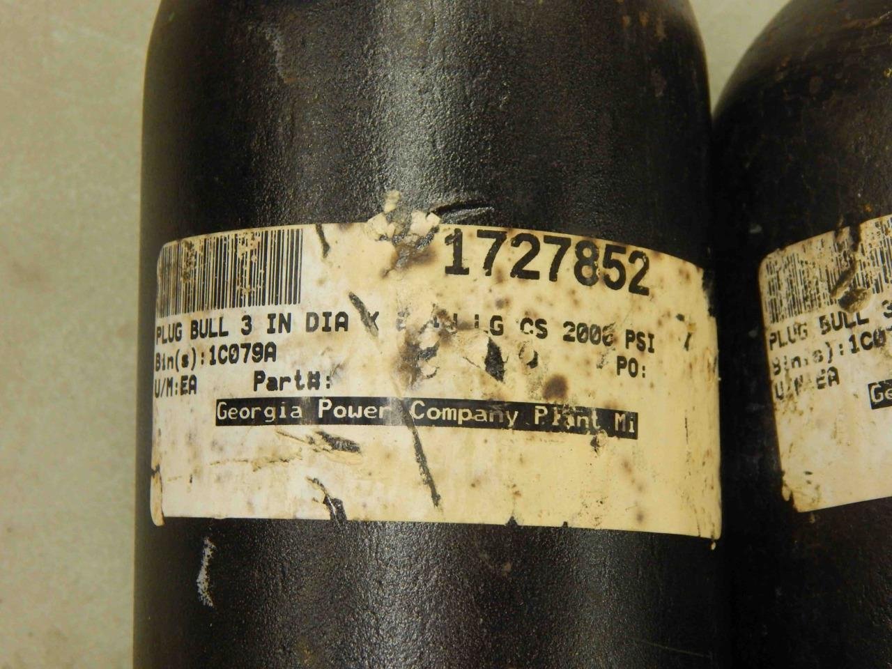 #455 Bull Plug 1727852 3xH WPBN 3" Dia 2000 PSI - Image 4