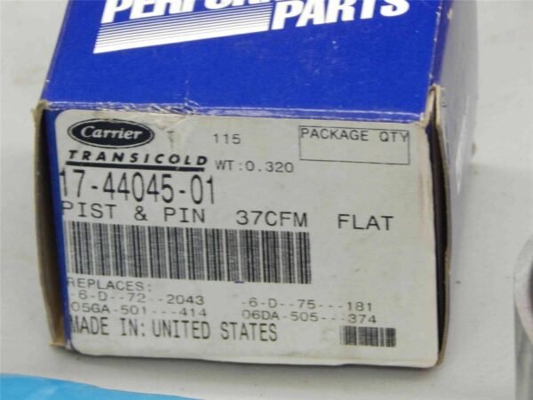 Carrier Transicold 17-44045-01 Compressor Piston & Pin 37CFM NEW - Image 3