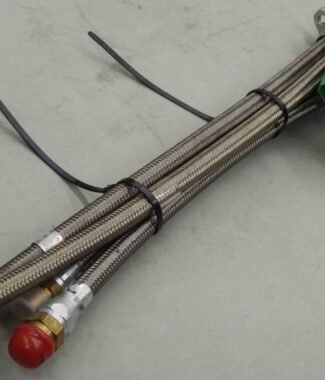 Eaton FG1151KK0144 Braided Stainless Hose Aeroquip 25" End to end  3/4" OD