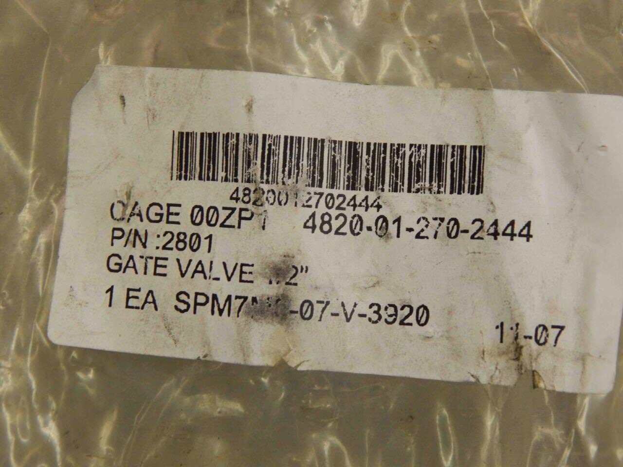 Flowserve 2801, 4820-01-270-2444 VOGT Gate Valve Size 1/2" 1975 PSI - Image 3