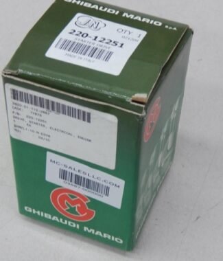 Ghibaudi Mario 220–12251, 2920011122687, Electrical Engine Starter Drive