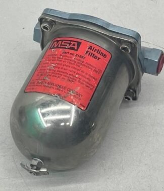 MSA 81857, 4940011061414, Airline Filter, ½” NPT Inlet & Outlet #03195