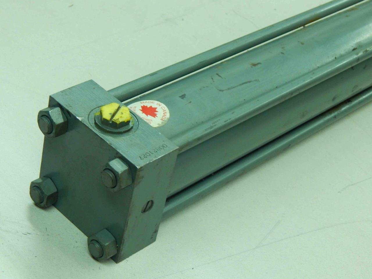 Miller HV-61R6B Stroke 27" Bore 2-1/2" Rod 1-3/4" 1100 PSI Hydraulic Cylinder - Image 6