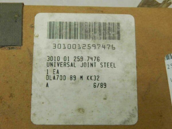 NSSC 501-4675699, 3010012597476 Steel Universal Joint - Image 3