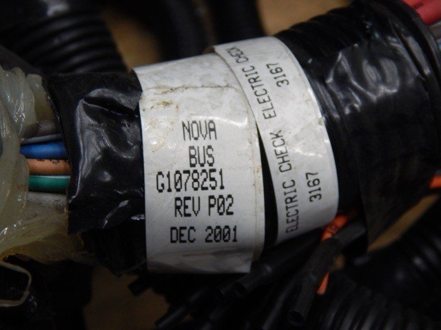 Nova Bus 88-57-9001, G1078251 Wiring Harness #04319 - Image 7