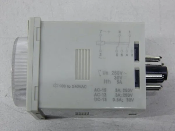 Replacement for Omron H3CR-A8 Timer Relay, .05s to 300h, 100-240vac, ​8-Pin - Image 6