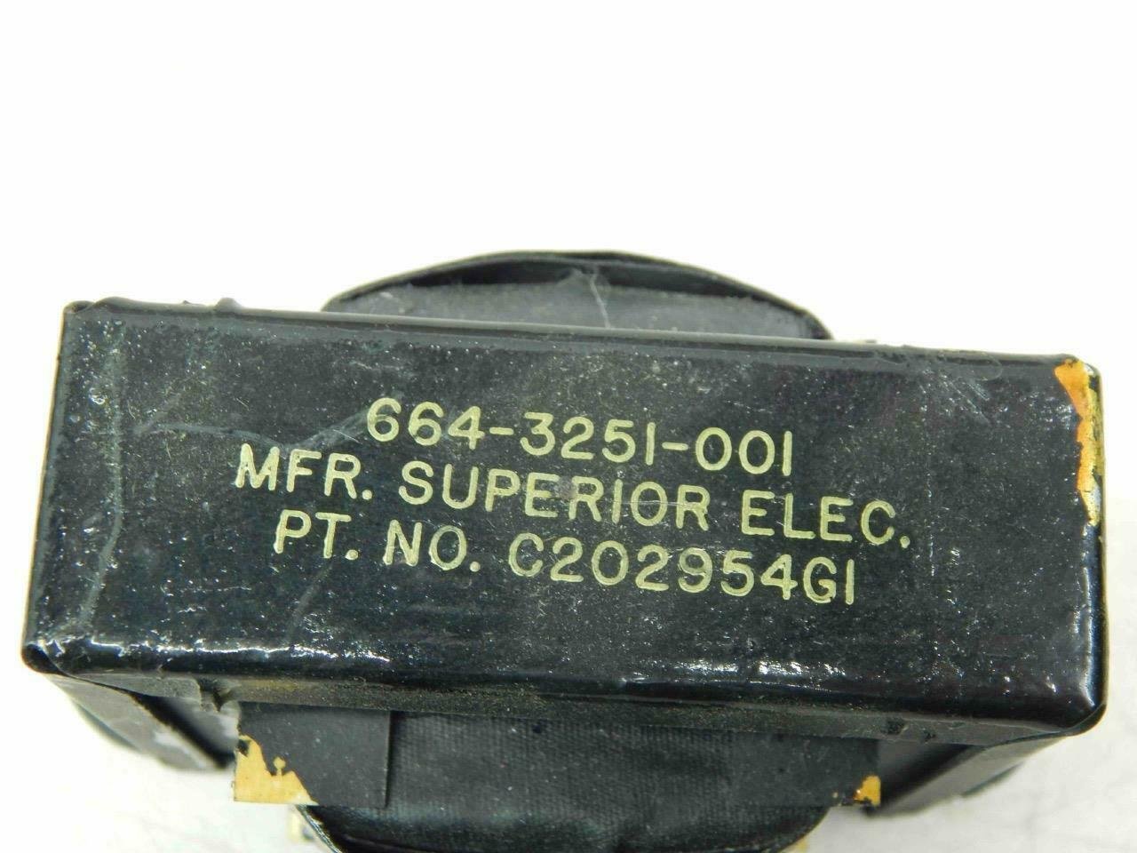 Superior Electric 664-3251-001, C202954GI Transformer - Image 3