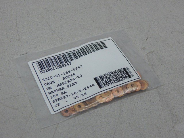 TACOM MS51936–23, 5310011555247, Flat Washer F-Grade, FF-R-556 (Pulled from Bag) - Image 5