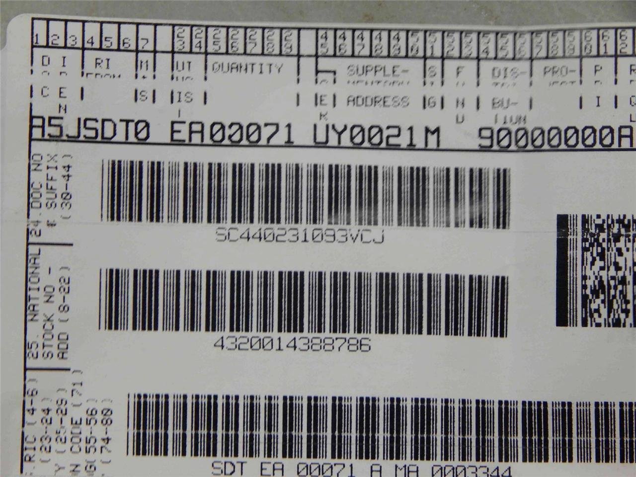 Vane Roller 00257728 4320-01-438-8786 NEW (SOLD SEPARATELY) - Image 5
