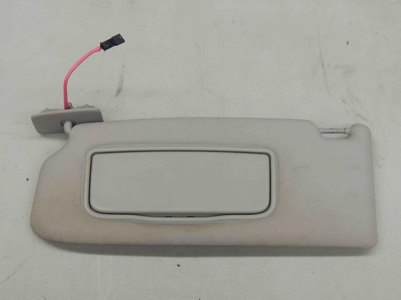 #113 2004 04 Volvo S-40 S40 Driver Left Sun Visor Gray Interior 04 05 06 - Image 3