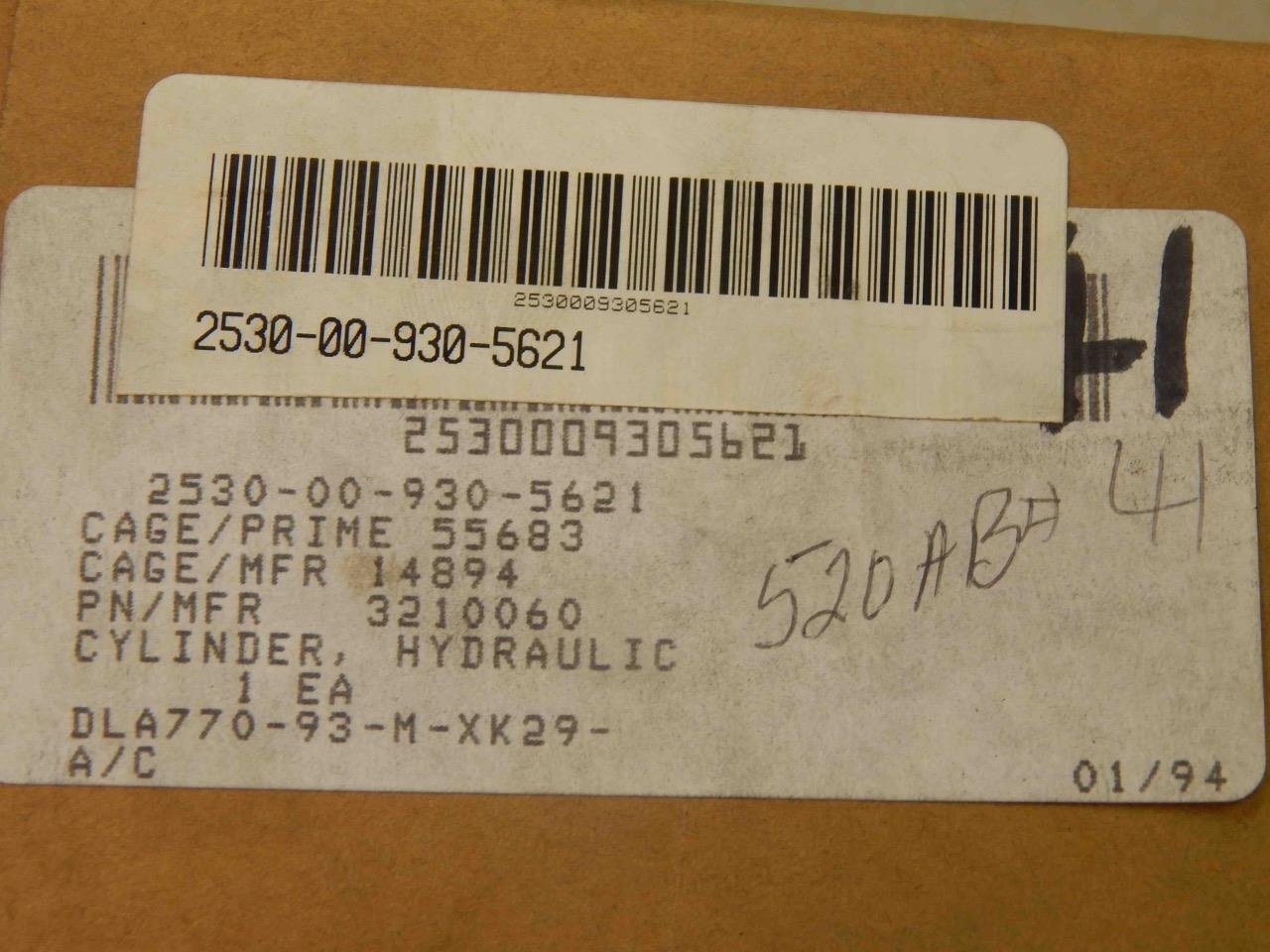 #241 Bendix 11602541 3210060 618445L 616173 14894 Hydraulic Cylinder NEW - Image 3
