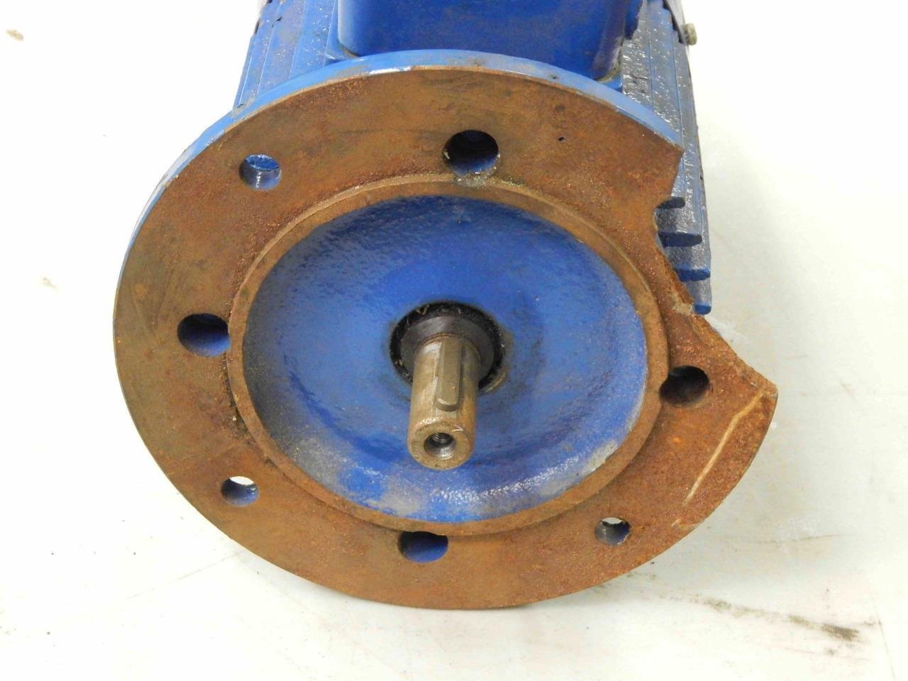 #48 Valiadis Hellenic Motor 3~ Motor Type K80-4B .75-KW 1-HP 2410597J4 440/440V - Image 2