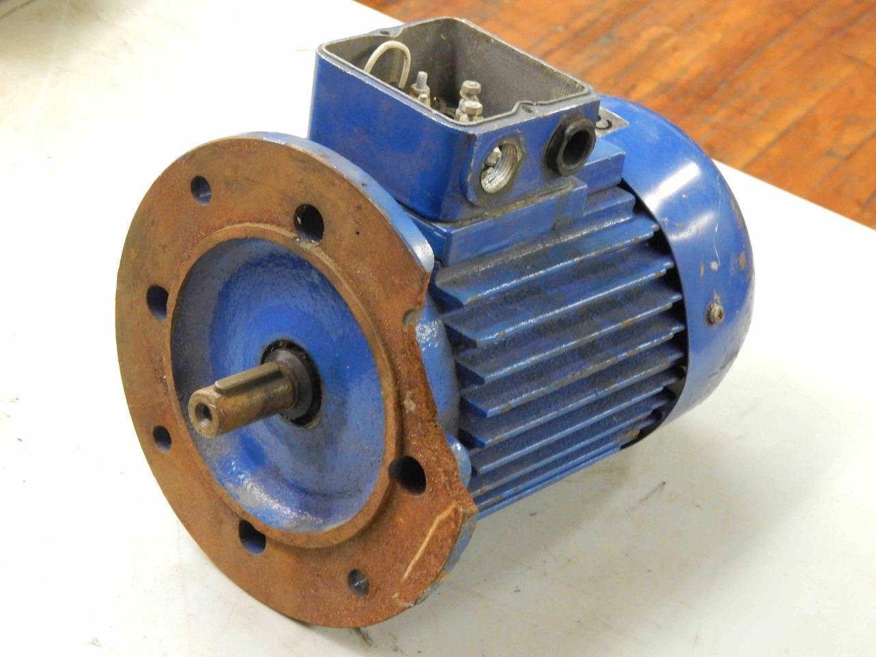 #48 Valiadis Hellenic Motor 3~ Motor Type K80-4B .75-KW 1-HP 2410597J4 440/440V
