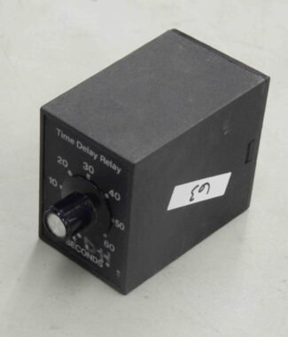 #63 SSAC TRM120A2X60 Time Delay Relay 1-60 Sec ​120Vac