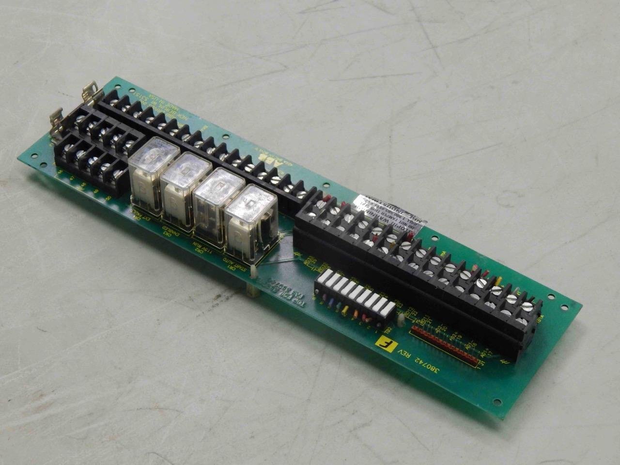 #846 ABB Drive 380742 Rev F PC Relay Circuit Board Card – MC-Sales, llc