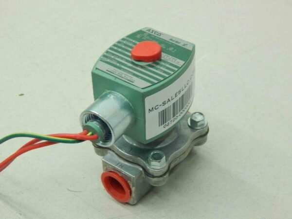 Asco 8215G020 Solenoid Shut Off Valve, 12 Vdc Coil, 1/2 NPT