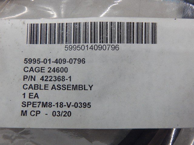 BAE 422368-1, 5995014090796, Cable Assembly (A3299195) - Image 4