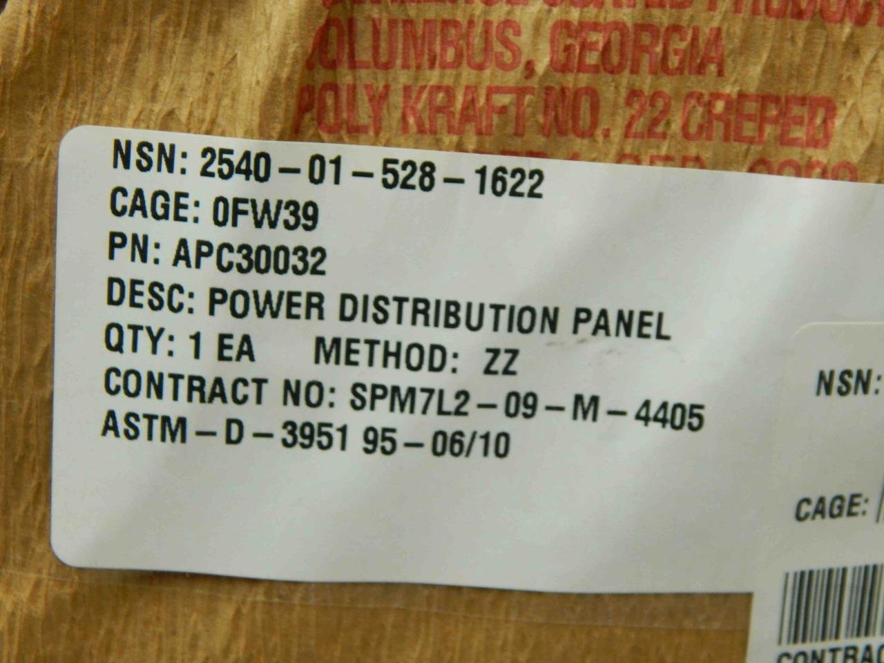 BAE APC30032, 2540015281622, Power Distribution Panel - Image 6