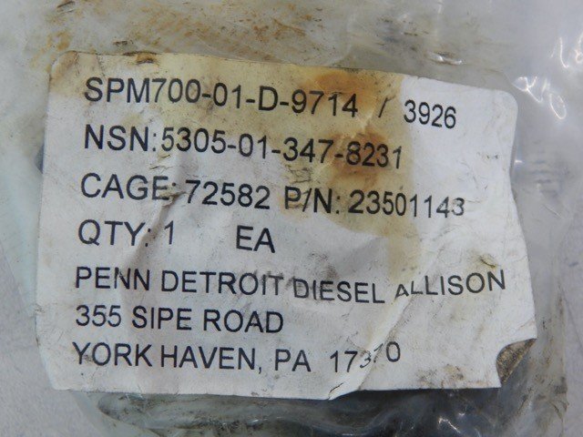 Detroit Diesel, Penn 23501143, 5305013478231, Hexagon Screw Cap Bolt (2HE184) - Image 4