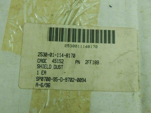 EATON 2FF189, 2530011148170 SHIELD, DUST - Image 3