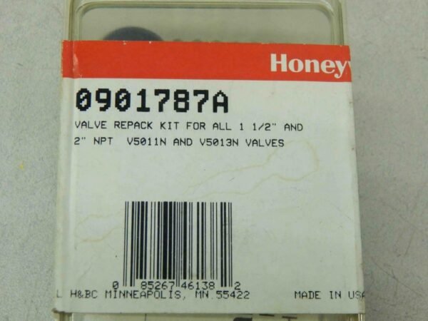 Honeywell 0901787A Valve Repack Kit, 1-1/2" to 3" Valve Sizes, For N-Valves - Image 3