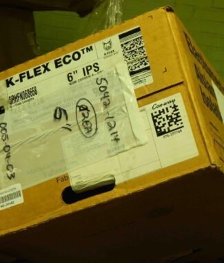 K-Flex Eco 6RHFN068658 6” IPS Insulation, 6’Length, ¾” Thick Sold Separately