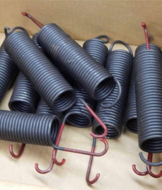 LOT of 11 Spring 1-3/4" Coil Dia 10-3/8" Overall Length Springs 3/16" Th