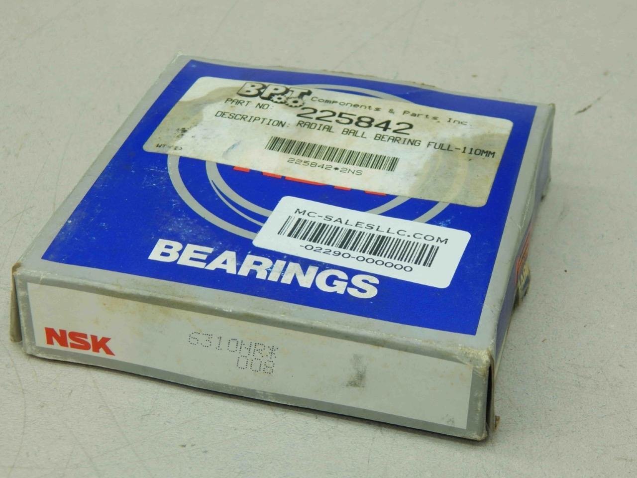 NSK 6310NR, Ball Bearing