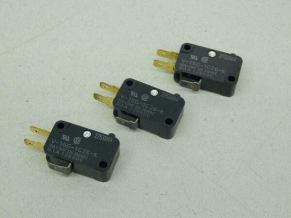 Omron V-15G-1C26-K, 2753RA4 ​Limit Switch (Lot of 3)