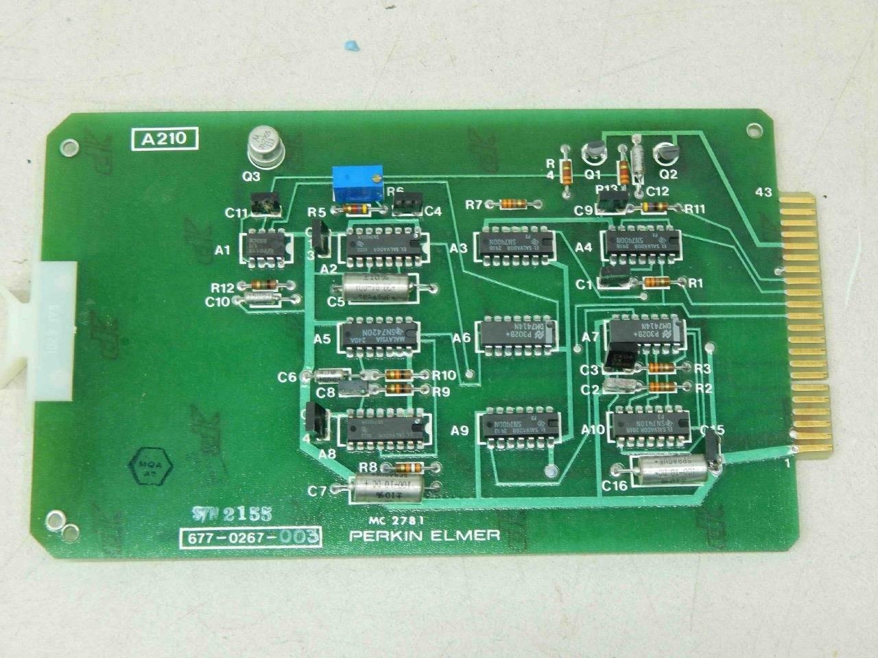 Perkin Elmer 677-0267-003 Circuit Board #01411 - Image 4