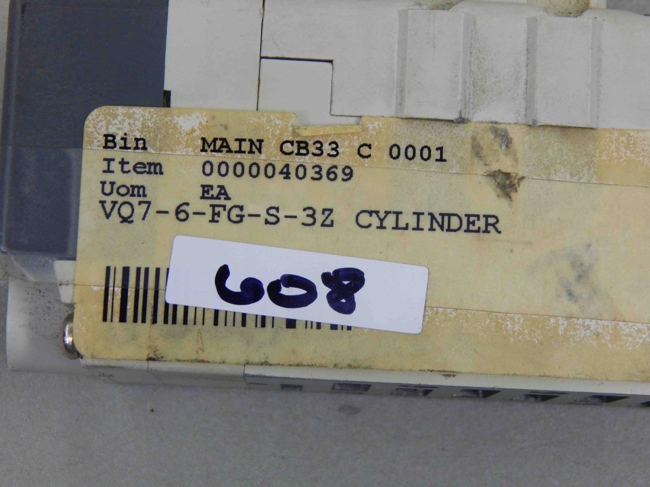 SMC VQ7-6-FG-S-3Z Solenoid Valve - Image 6