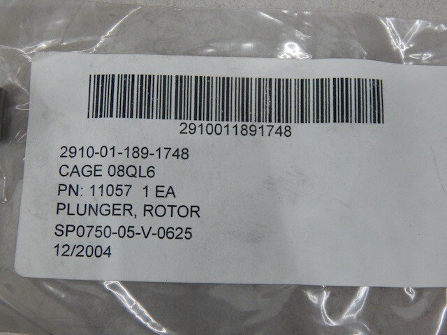STANADYNE 11057, 2910011891748, Rotor Plunger (5740680) - Image 3