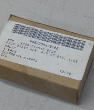 Wheeler Fleet 05–2191–1108, 02191-1108, 4820009438728, Directional Control Valve
