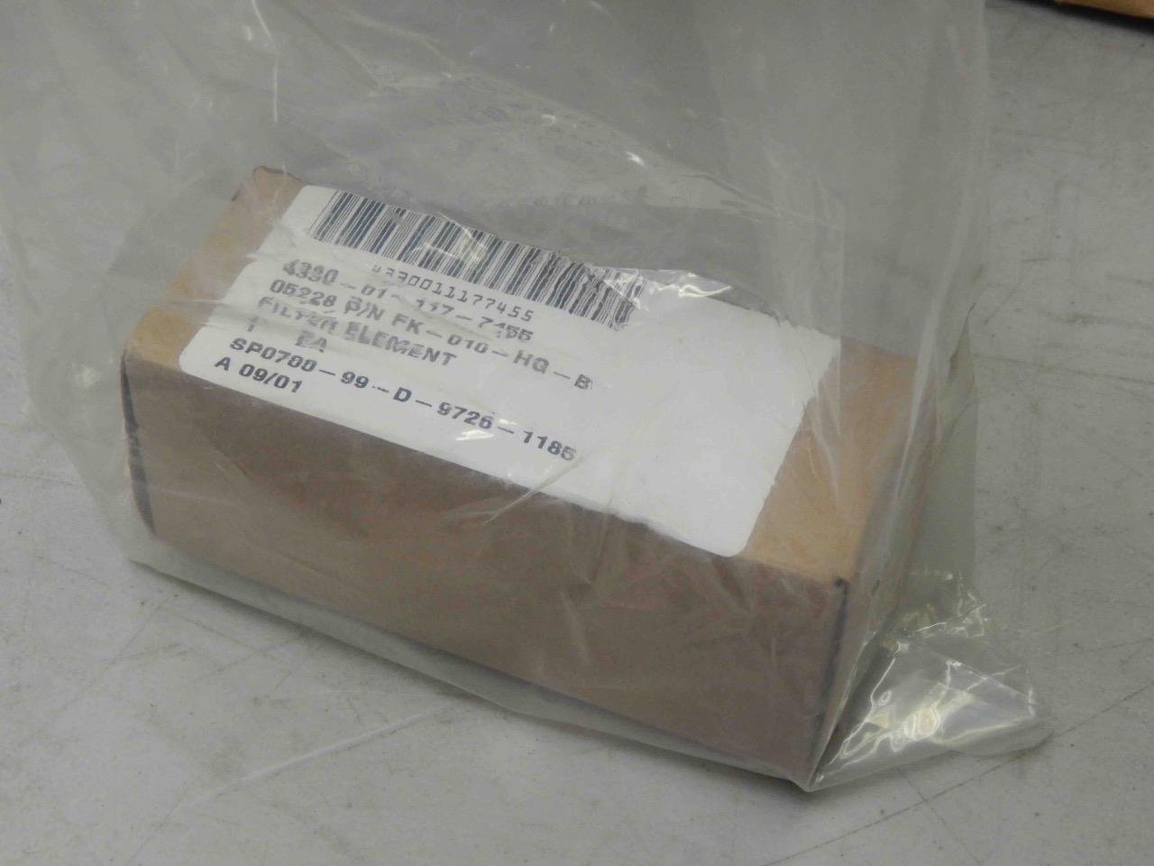 #138 PTI FK-010-HG-B 4330-01-117-7455 6 Micron Fuel Oil Hydrocarbon Filter NEW