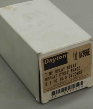 #25 Dayton 1A366E Tie Delay Relay Repeat Cycle Range 0.1 to 10.0 Sec NEW