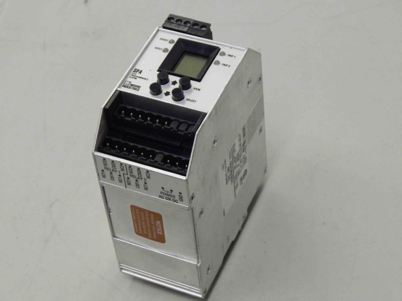 #4210 Moore Ind SPA Site Programming Alarm SPA/HLPRG/2PRG/U-DPDT-A0 Prog. Relay