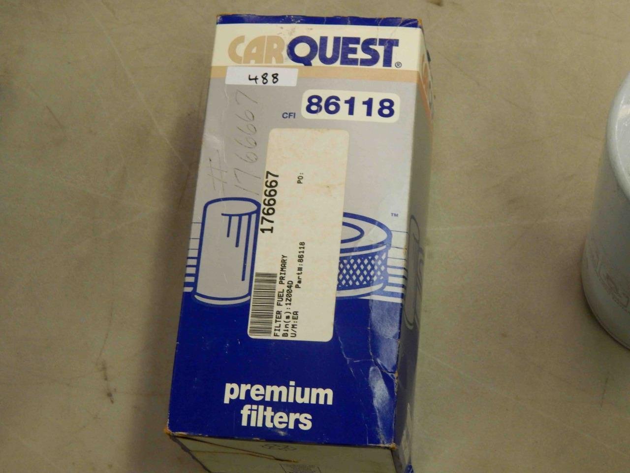 #488 Carquest 86118 Filter Element - New - Image 3