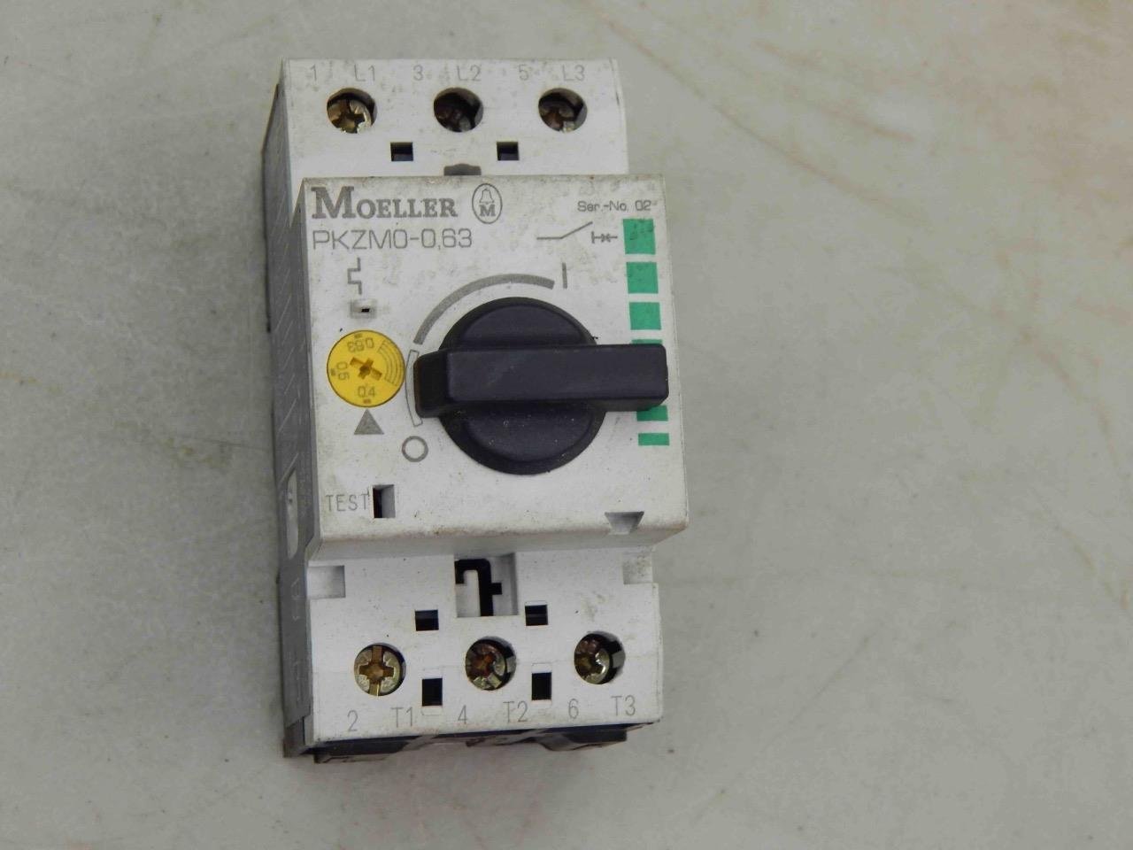 Eaton-Motorschutzschalter PKZM0-0,63; 0,4-0,63A