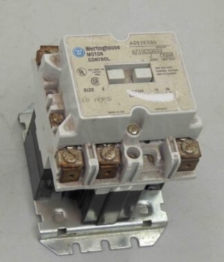 #687 Westinghouse A201K0BA 6710C53G02 Motor Starter Control 110/120V Coil Mod J