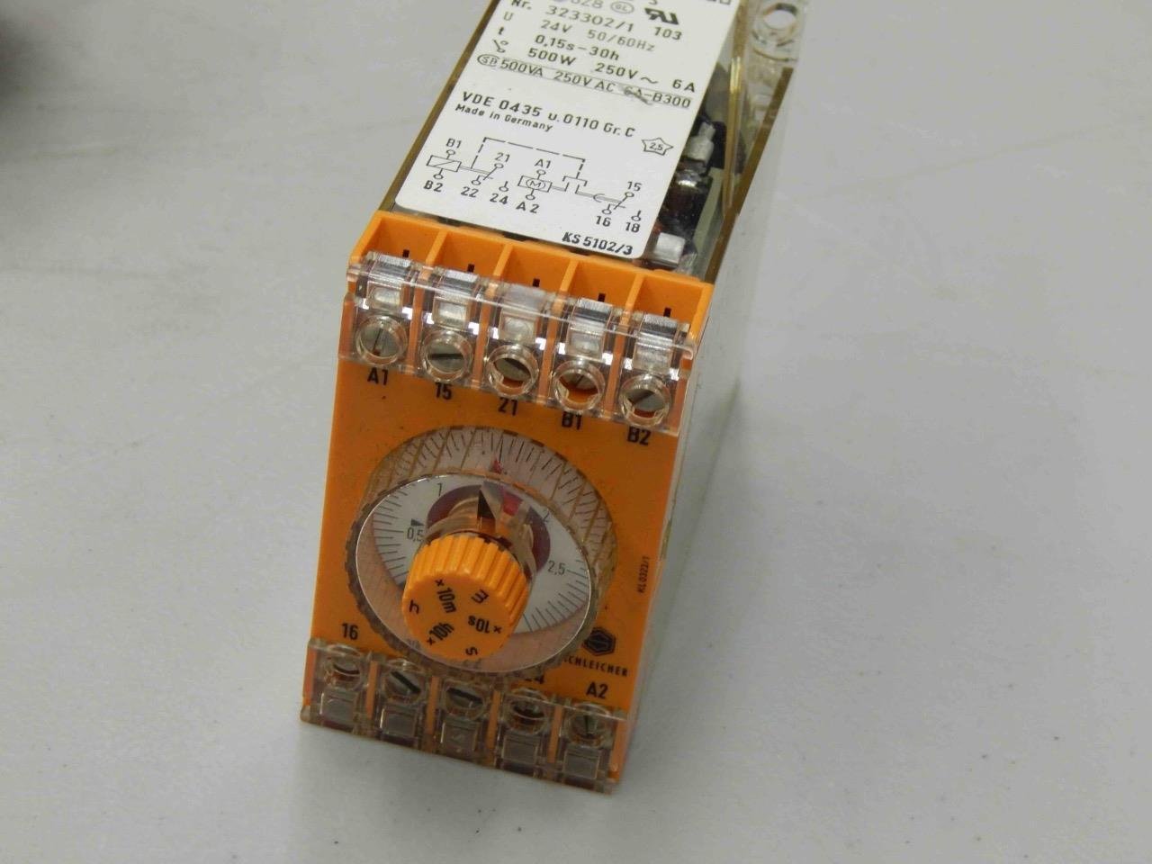 #96 Schleicher Typ SZA 52-S Voltage Relay Nr 323302/1 NEW - Image 6