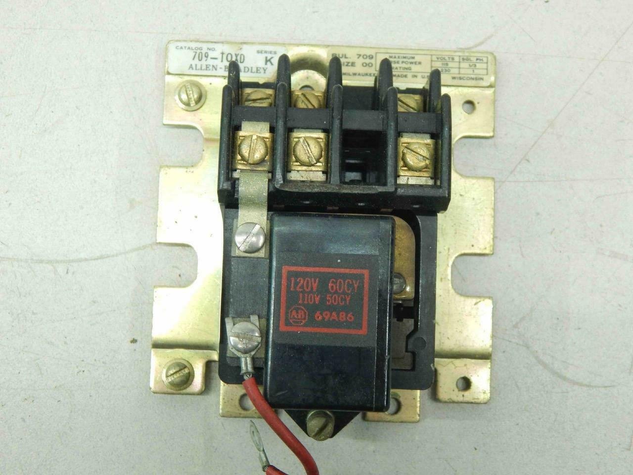Allen Bradley 709-TOXD, Series K, Size 00, 120V Coil - Image 4