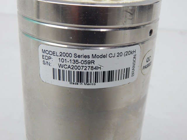 Branson 101-135-059R, 2000 Series, Model CJ-20, Converter - Image 4