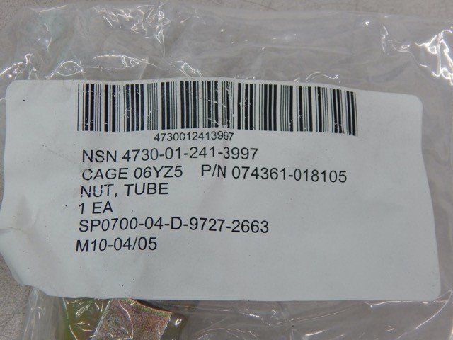 Daimler 074361–018105, GVMN074361, 4730012413997, Tube Coupling Nut - Image 6