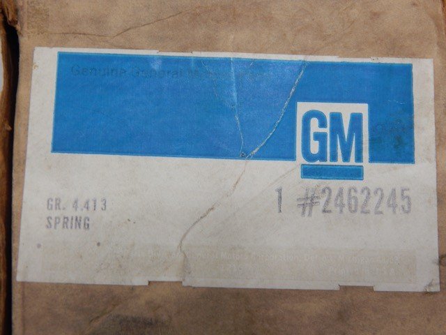 GM # 2462245, Chevrolet Truck Transmission Synchronizer Energizing Spring 64-74 - Image 2