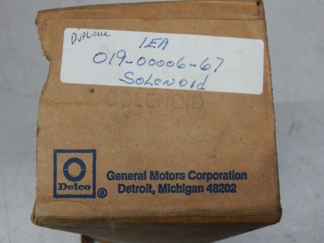 GM Delco 1115593, 019–00006–67 Starter Solenoid (1232051H1, E6HZ11390-A, 7-942) - Image 2